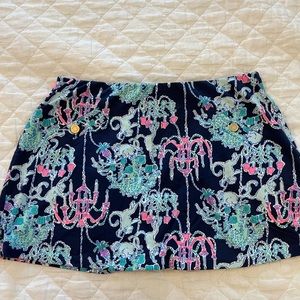 Lilly Pulitzer Madison Skort. Monkey Trouble. L.
